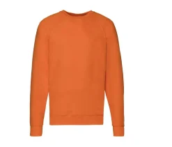 Fruit of the Loom SC360 - Sweatshirt Raglan Léger et Confortable