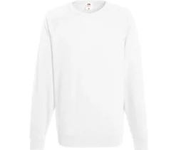 Fruit of the Loom SC360 - Sweatshirt Raglan Léger et Confortable