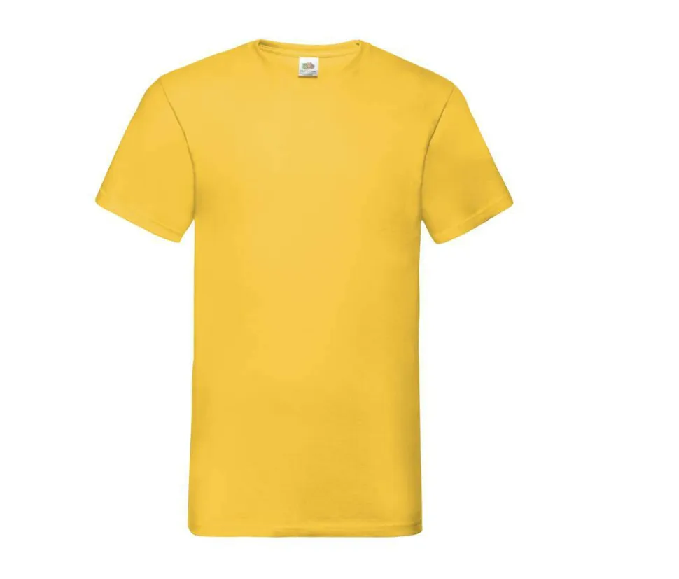 Fruit of the Loom SC234 - Tee Shirt col V Homme Valueweight