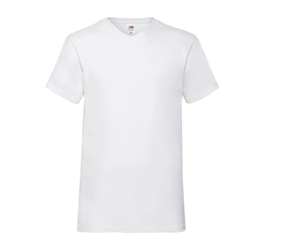 Fruit of the Loom SC234 - Tee Shirt col V Homme Valueweight