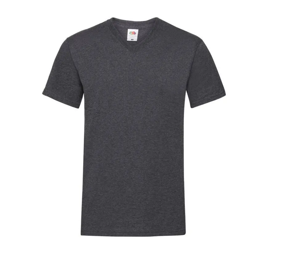 Fruit of the Loom SC234 - Tee Shirt col V Homme Valueweight