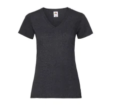Fruit of the Loom SC601 - Tee Shirt Col V Femme
