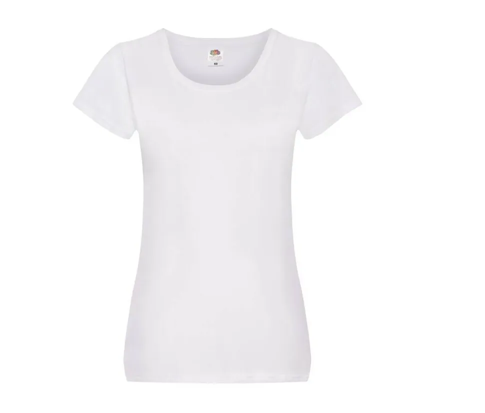FRUIT OF THE LOOM SC1422 - Tee-shirt femme col rond