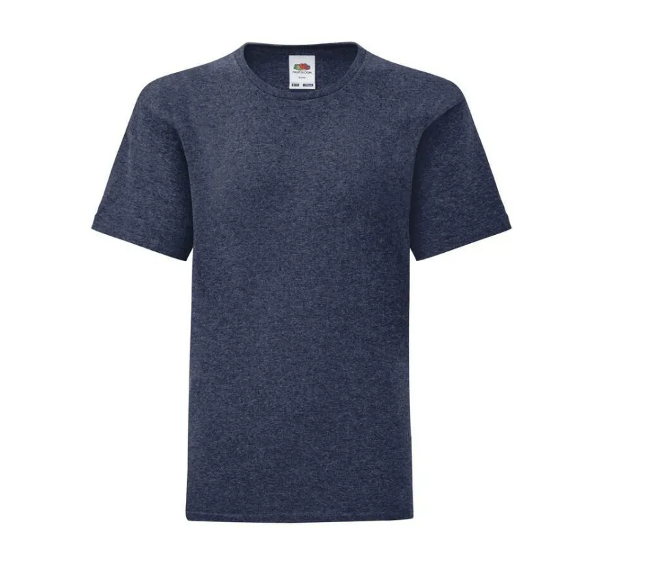 FRUIT OF THE LOOM SC6123 - T-shirt Enfant Confort Coton Couleurs Variées