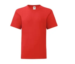 FRUIT OF THE LOOM SC6123 - T-shirt Enfant Confort Coton Couleurs Variées