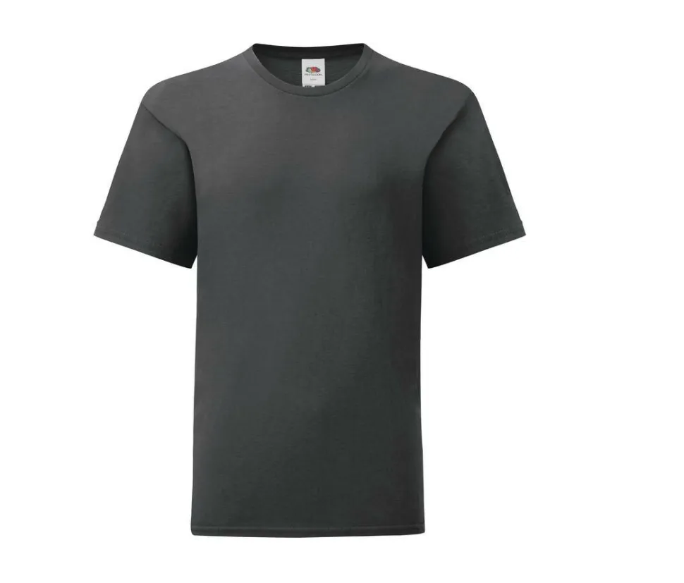 FRUIT OF THE LOOM SC6123 - T-shirt Enfant Confort Coton Couleurs Variées