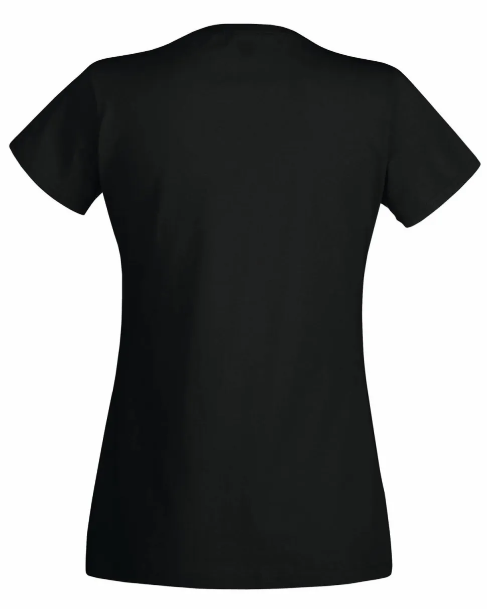 Fruit of the Loom SC600 - T-Shirt Femme Coton Lady-Fit