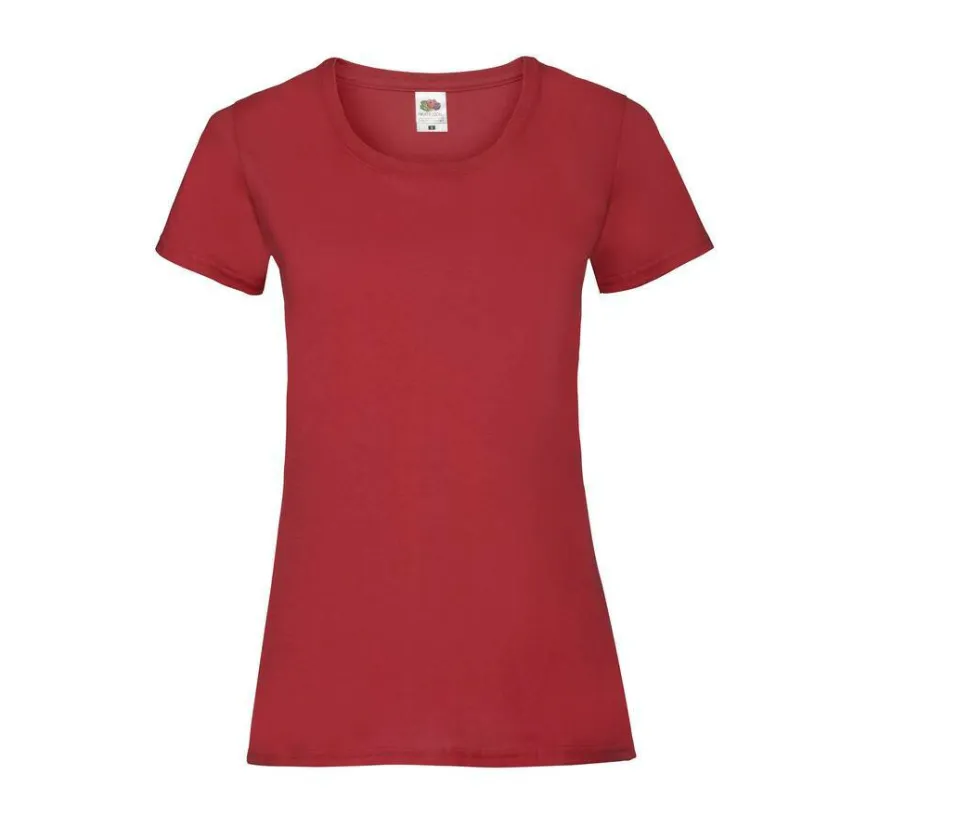 Fruit of the Loom SC600 - T-Shirt Femme Coton Lady-Fit