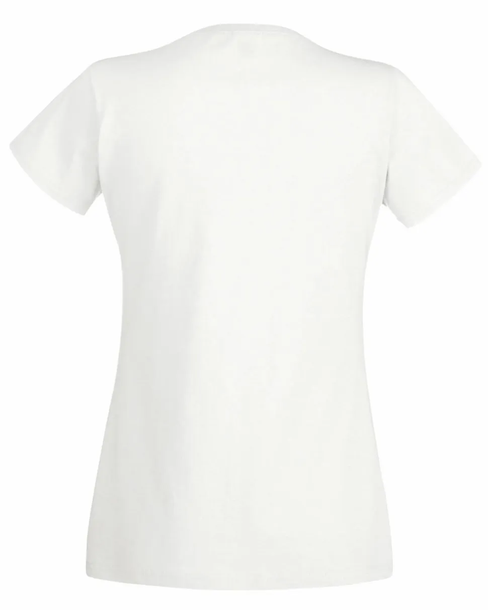 Fruit of the Loom SC600 - T-Shirt Femme Coton Lady-Fit