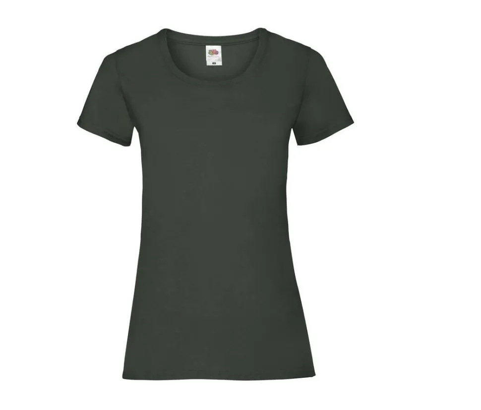 Fruit of the Loom SC600 - T-Shirt Femme Coton Lady-Fit