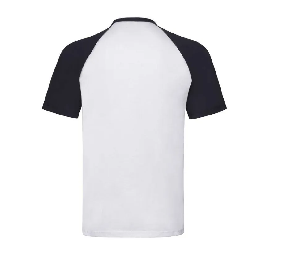 Fruit of the Loom SC237 - T-Shirt Baseball Classique en Coton Fruit of the Loom