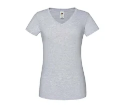 FRUIT OF THE LOOM SC155 - T-shirt Femme Col V Mode Fruit of the Loom