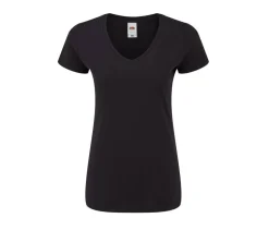 FRUIT OF THE LOOM SC155 - T-shirt Femme Col V Mode Fruit of the Loom