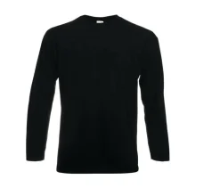 Fruit of the Loom SC233 - T-Shirt Homme Manches Longues 100% coton