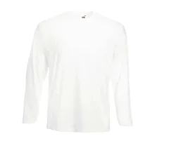 Fruit of the Loom SC233 - T-Shirt Homme Manches Longues 100% coton