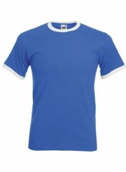 Fruit of the Loom SC245 - T-Shirt Homme Ringer 100% Coton