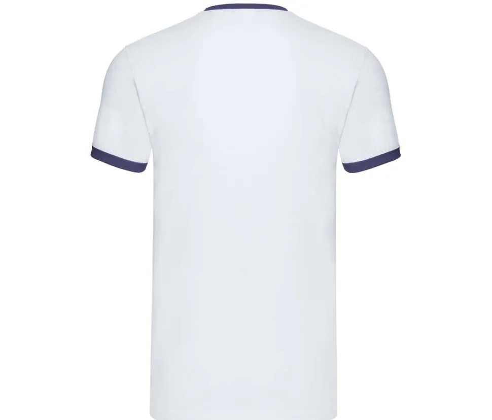 Fruit of the Loom SC245 - T-Shirt Homme Ringer 100% Coton