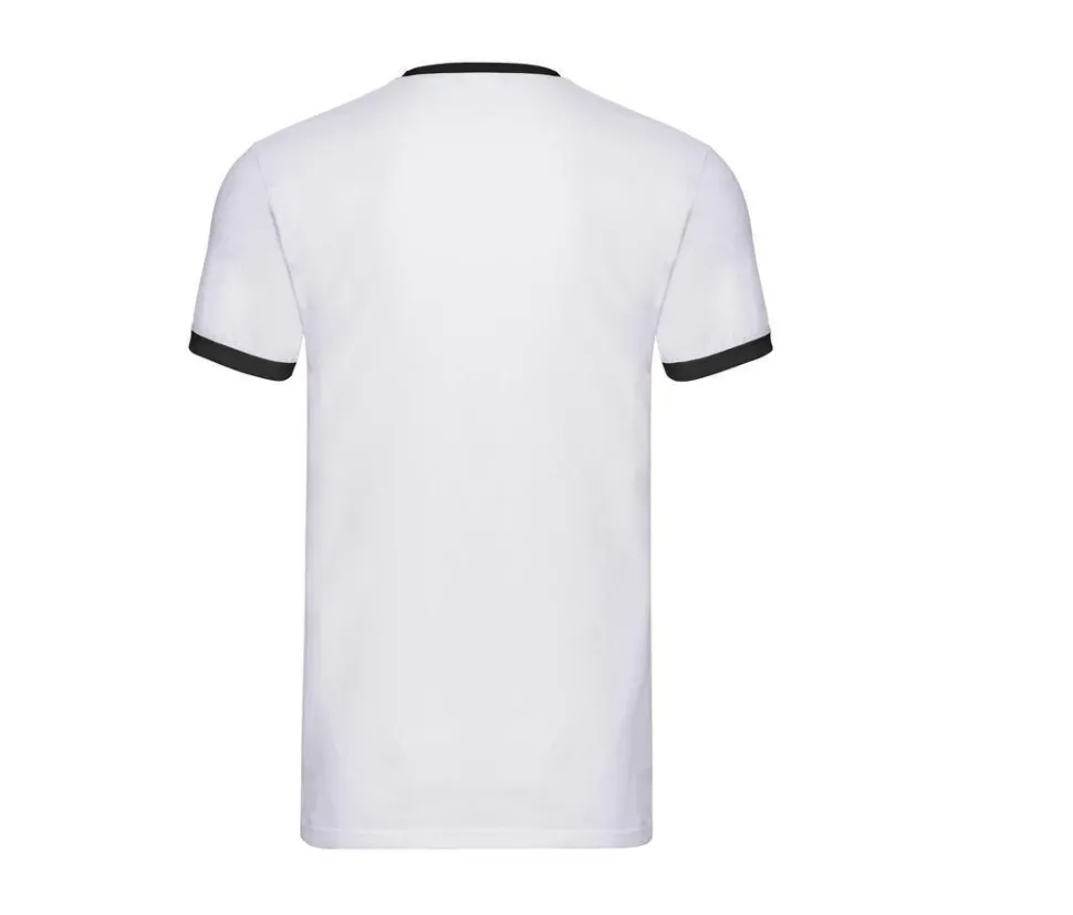 Fruit of the Loom SC245 - T-Shirt Homme Ringer 100% Coton