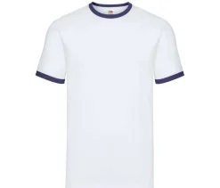 Fruit of the Loom SC245 - T-Shirt Homme Ringer 100% Coton