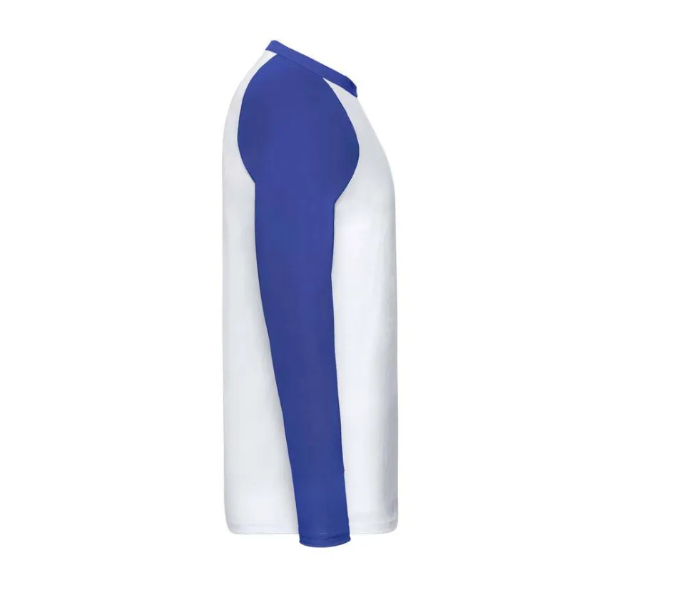 Fruit of the Loom SC238 - T-Shirt Manches Longues Homme 100% Coton