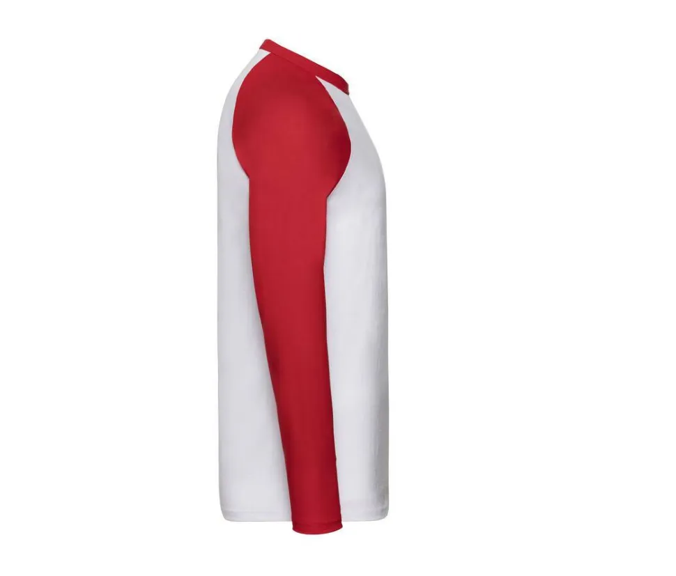 Fruit of the Loom SC238 - T-Shirt Manches Longues Homme 100% Coton