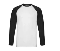 Fruit of the Loom SC238 - T-Shirt Manches Longues Homme 100% Coton