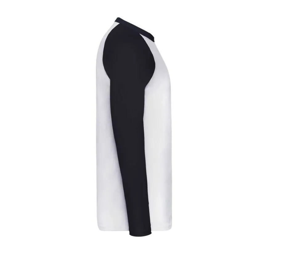 Fruit of the Loom SC238 - T-Shirt Manches Longues Homme 100% Coton