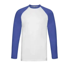 Fruit of the Loom SC238 - T-Shirt Manches Longues Homme 100% Coton