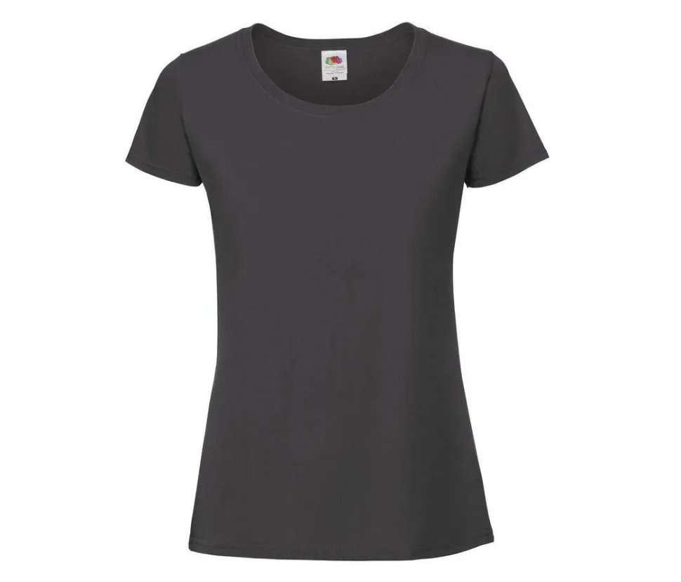 FRUIT OF THE LOOM SC200L - T-shirt Femme Confort Coton Doux