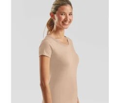 FRUIT OF THE LOOM SC200L - T-shirt Femme Confort Coton Doux