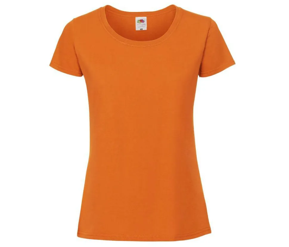 FRUIT OF THE LOOM SC200L - T-shirt Femme Confort Coton Doux