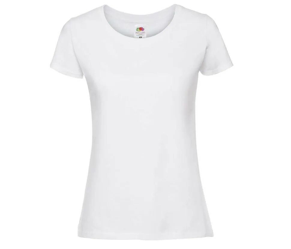 FRUIT OF THE LOOM SC200L - T-shirt Femme Confort Coton Doux