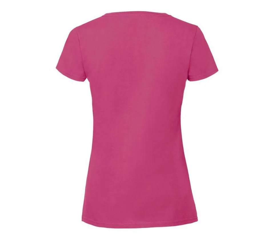 FRUIT OF THE LOOM SC200L - T-shirt Femme Confort Coton Doux