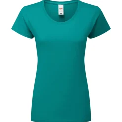 FRUIT OF THE LOOM SC200L - T-shirt Femme Confort Coton Doux