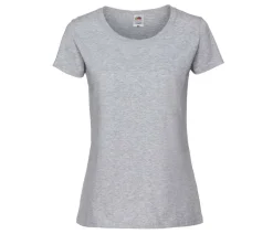 FRUIT OF THE LOOM SC200L - T-shirt Femme Confort Coton Doux