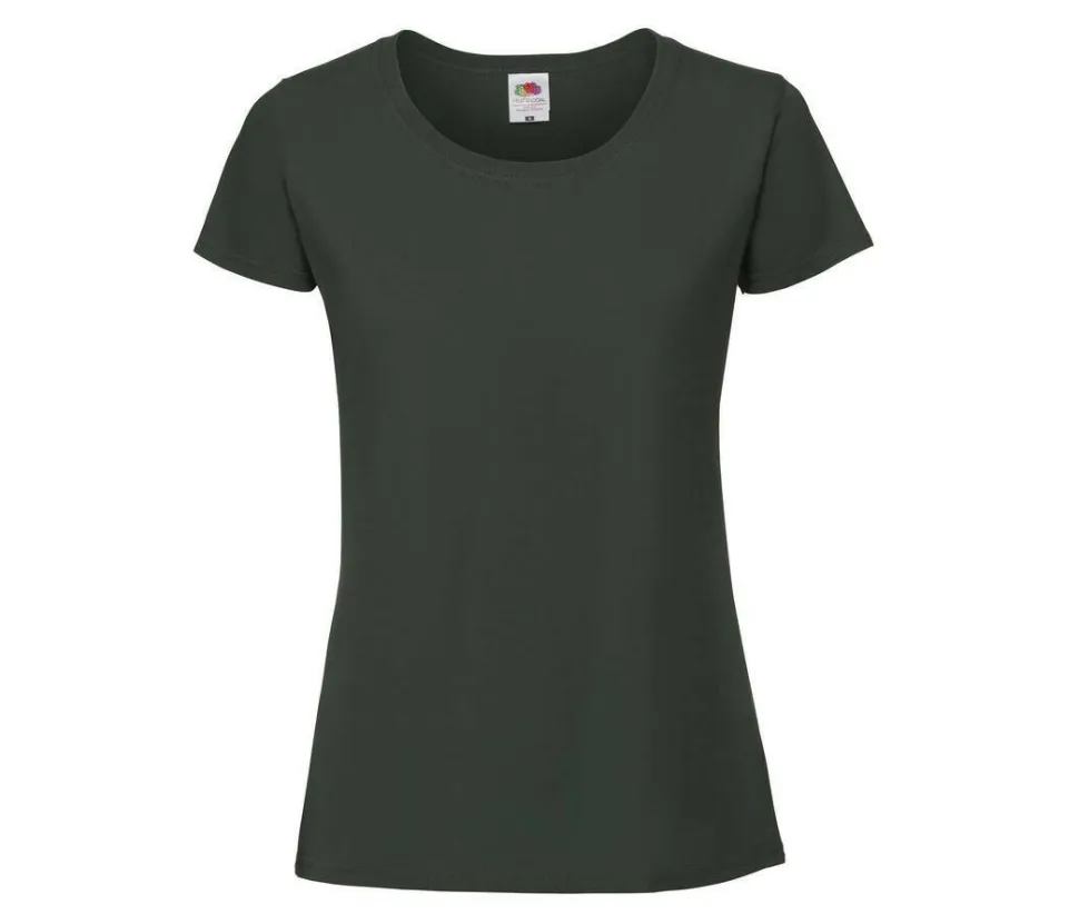FRUIT OF THE LOOM SC200L - T-shirt Femme Confort Coton Doux