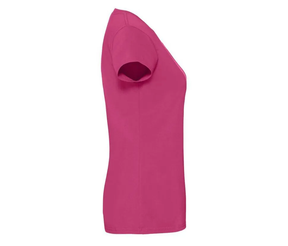 FRUIT OF THE LOOM SC200L - T-shirt Femme Confort Coton Doux