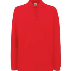 Fruit of the Loom SS258 - Polo à manches longues Premium
