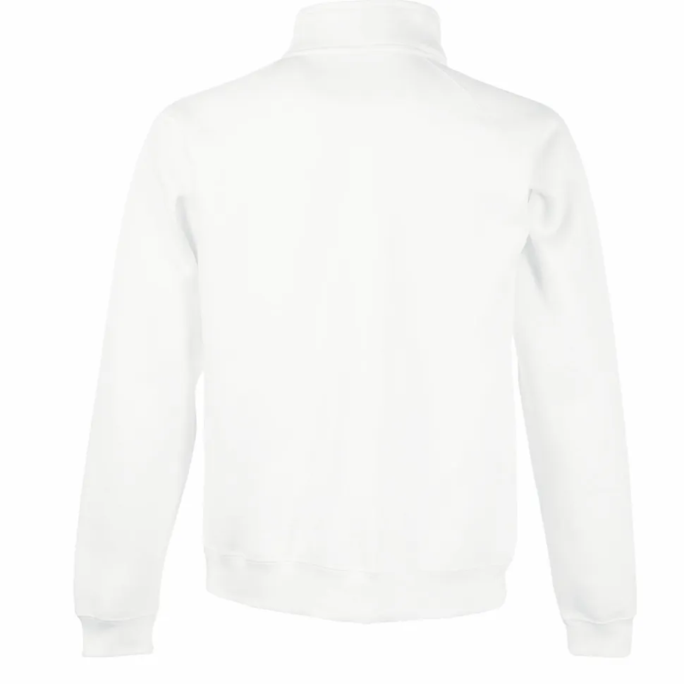 Fruit of the Loom SS830 - Sweat-shirt zippé 1/4 Premium 80/20