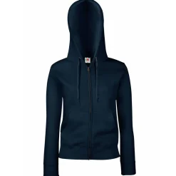 Fruit of the Loom SS312 - Sweat-shirt à capuche zippé femme Classic 80/20