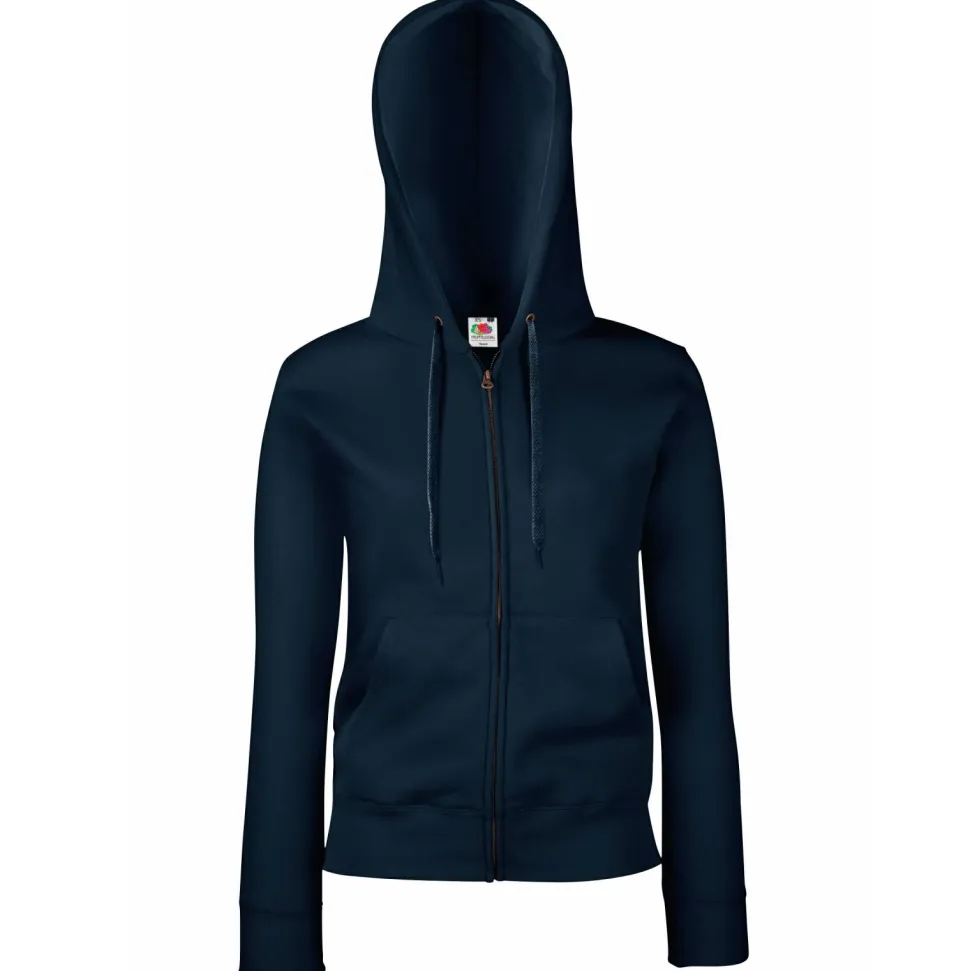Fruit of the Loom SS312 - Sweat-shirt à capuche zippé femme Classic 80/20