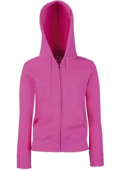Fruit of the Loom SS312 - Sweat-shirt à capuche zippé femme Classic 80/20