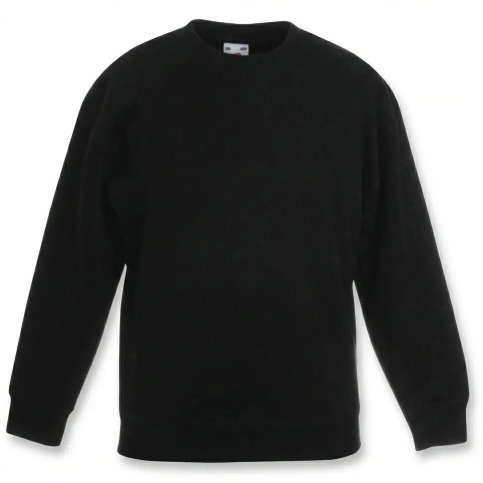 Fruit of the Loom SS201 - Sweat-shirt manches montées Classic 80/20 Enfant