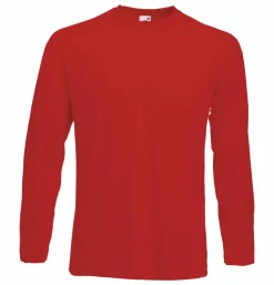 Fruit of the Loom SS032 - T-Shirt Manches Longues Homme Valueweight
