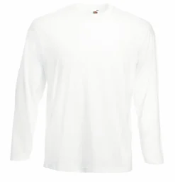 Fruit of the Loom SS032 - T-Shirt Manches Longues Homme Valueweight