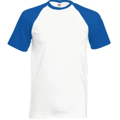 Fruit of the Loom SS026 - T-shirt baseball manches courtes