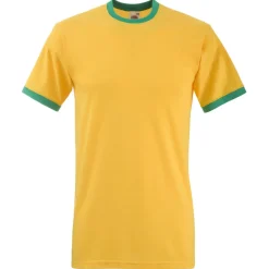 Fruit of the Loom SS168 - T-Shirt Homme Ringer