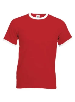 Fruit of the Loom SS168 - T-Shirt Homme Ringer