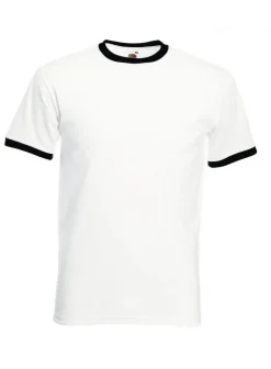 Fruit of the Loom SS168 - T-Shirt Homme Ringer