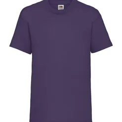 Fruit of the Loom SS031 - T-Shirt Cintré Enfant 100% Coton Valueweight